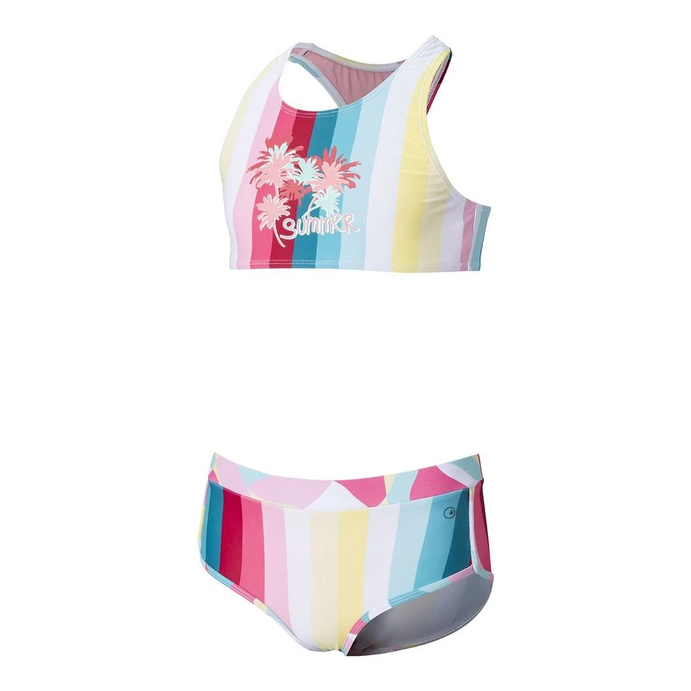 Ripzone Girls' SL Racer Back Bikini Suit