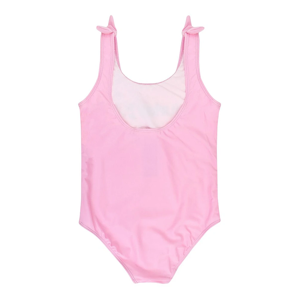 Hurley Girls' Shoulder Tie One Piece Swimsuit