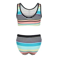 Mandarine Girls' Summer Flash Snap Two Piece Swimwear