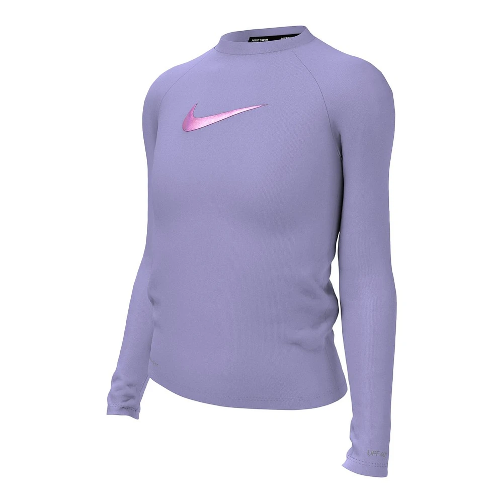 Nike Girls' Long Sleeve Hydroguard