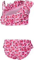 Ripzone Girls' SL One Shoulder Two Piece Bikini Set