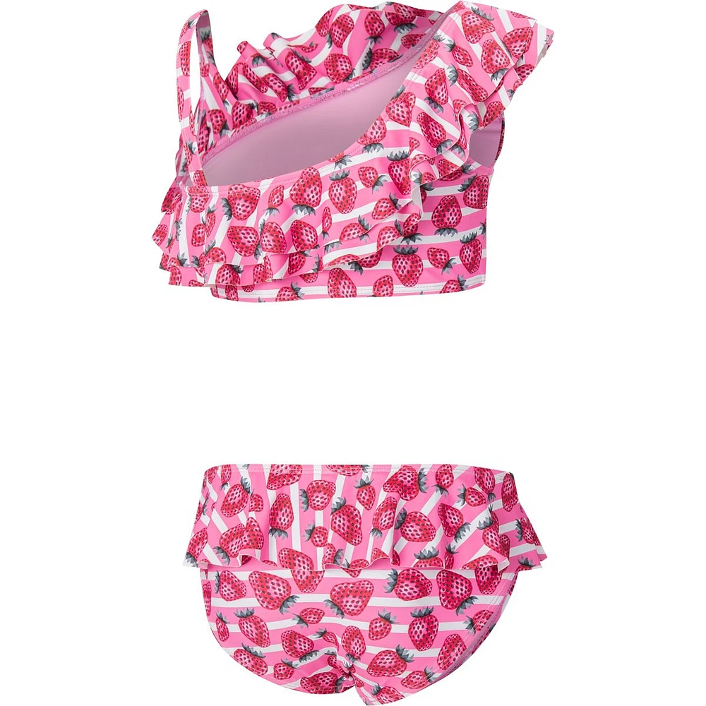 Ripzone Girls' SL One Shoulder Two Piece Bikini Set