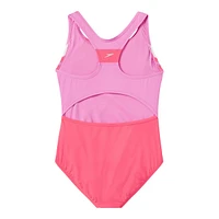 Speedo Girls' Infinity Splice One Piece Swimsuit