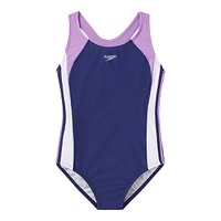 Speedo Girls' Infinity Splice One Piece Swimsuit