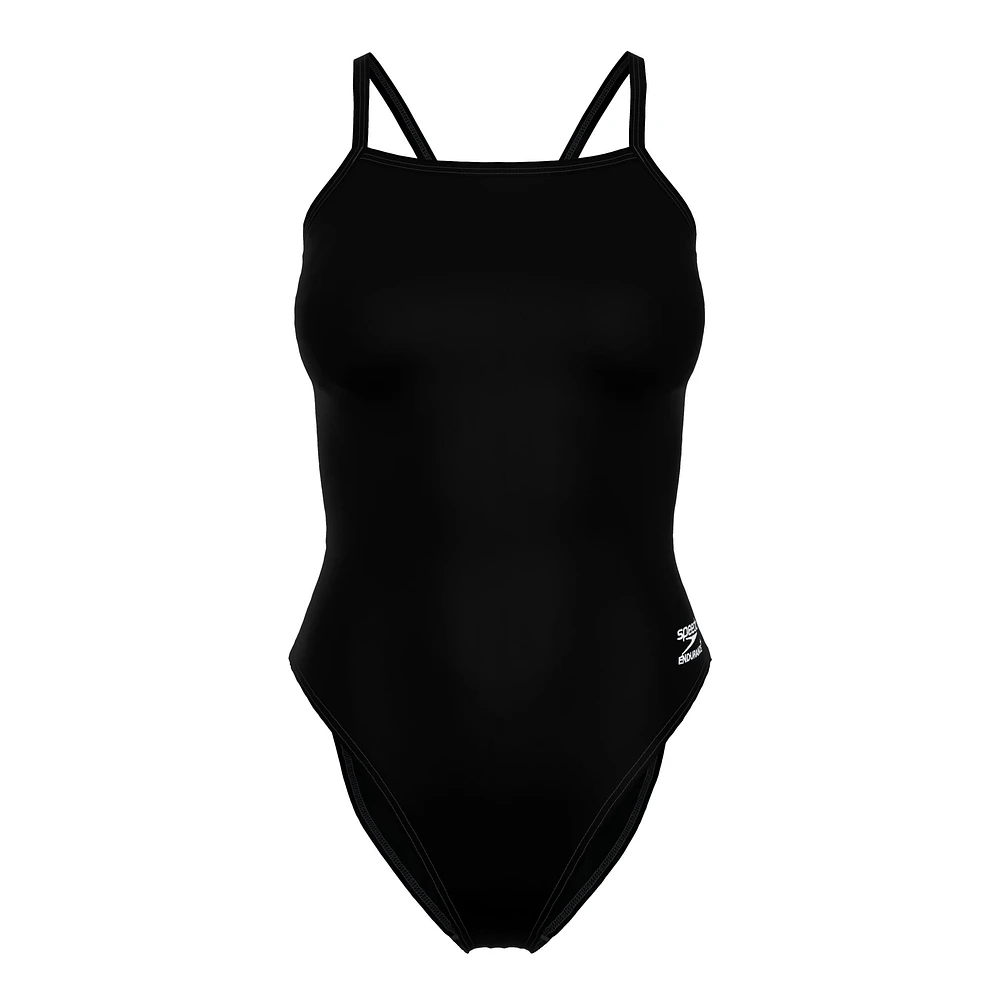 Speedo Girls' Endurance+ Flyback One Piece Swimsuit