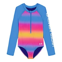 Under Armour Girls' Ombre Paddle One Piece Swimsuit