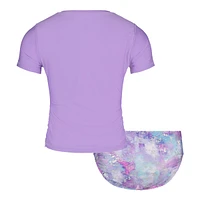 Under Armour Girls' 2-4 The Mix Rashguard Set