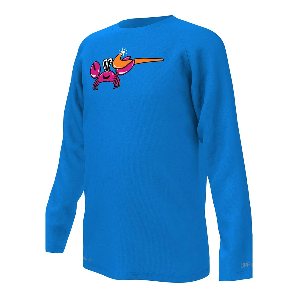 Nike Boys' 4-7 Sea Friends Long Sleeve Hydroguard