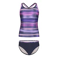 Under Armour Toddler Girls' 4-6X Beam Stripe Tankini