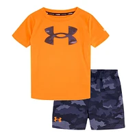 Under Armour Infant Boys' Hyper Woodland Two Piece Swim Set