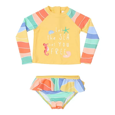 Mandarine Infant Girls' Under The Sea Rashguard