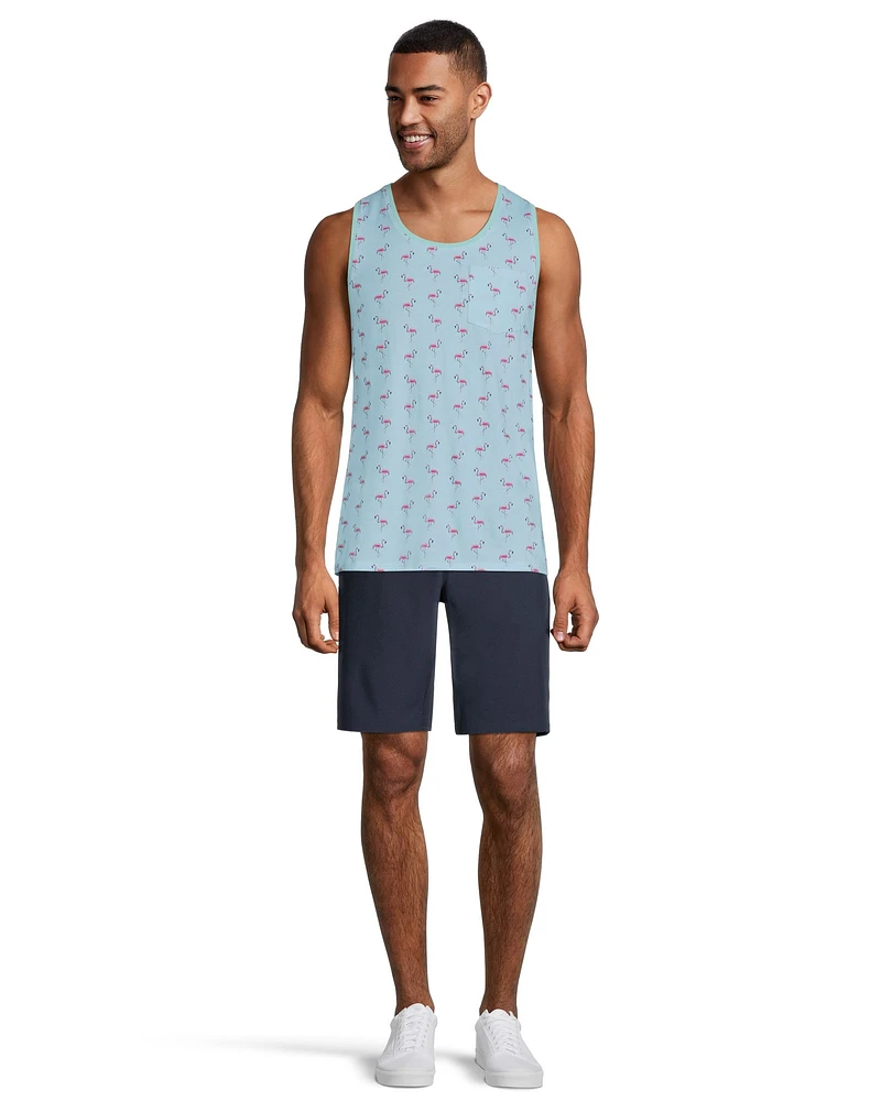 Ripzone Men's Manitou Graphic Tank Top, Lightweight, Sleeveless