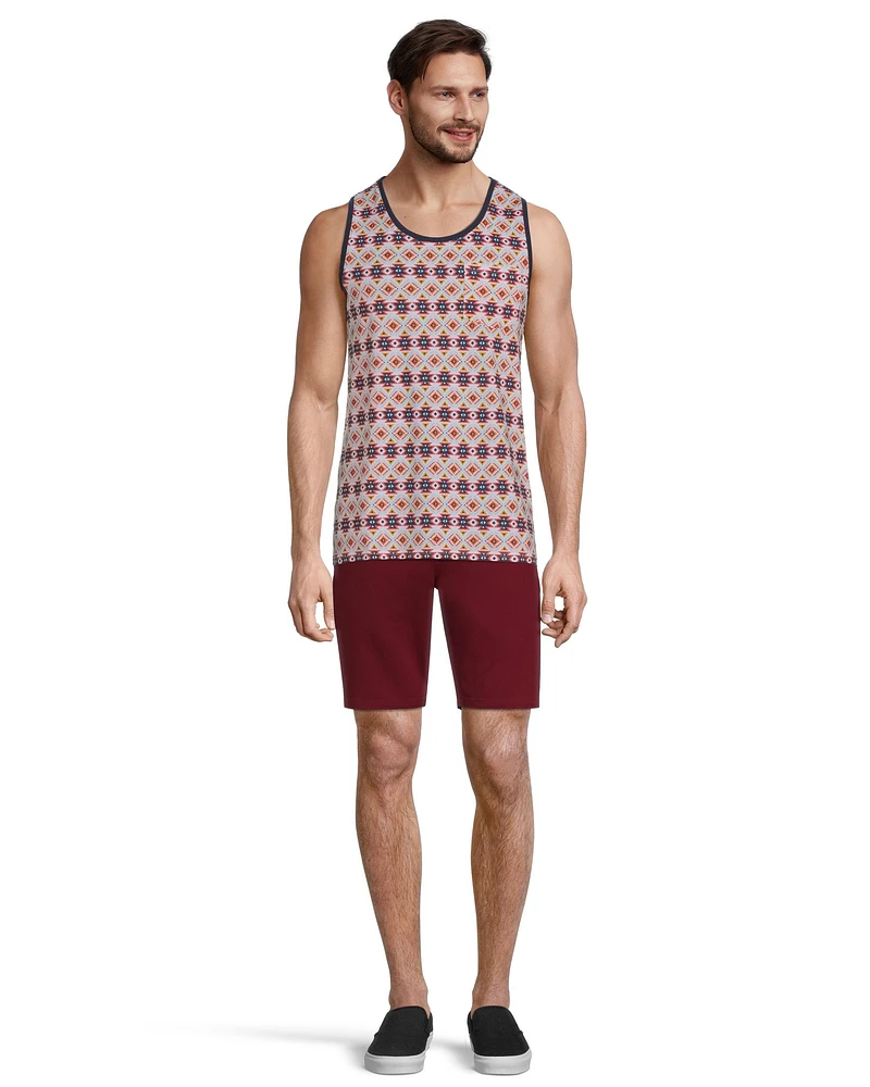 Ripzone Men's Manitou Graphic Tank Top, Lightweight, Sleeveless