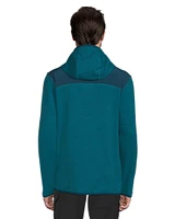 Woods Men's McKale Tech Full Zip Hoodie, Wool Blend, Moisture-Wicking