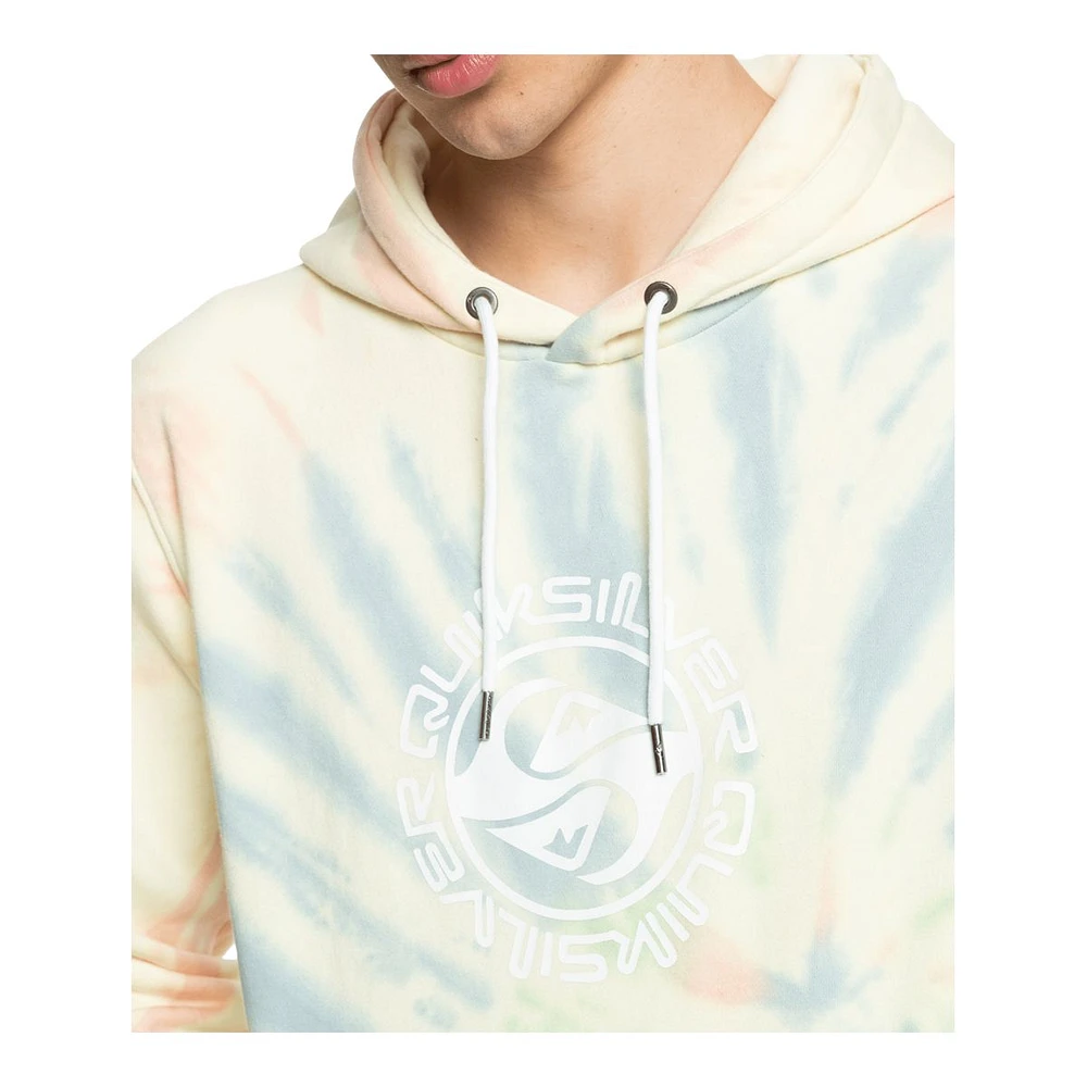 Quiksilver Men's Salty Tie Dye Pullover Hoodie