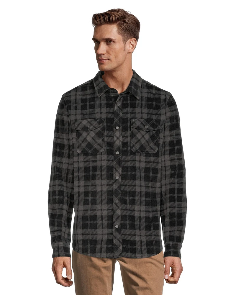 O'Neill Men's Glacier Plaid Long Sleeve Shirt