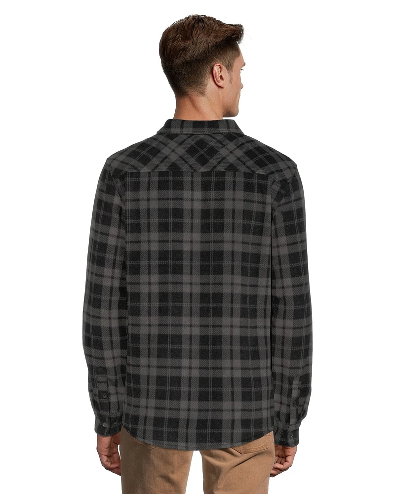 O'Neill Men's Glacier Plaid Long Sleeve Shirt