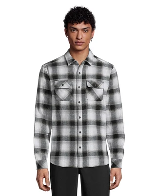 Hurley Men's Santa Cruz Heavyweight Long Sleeve Flannel