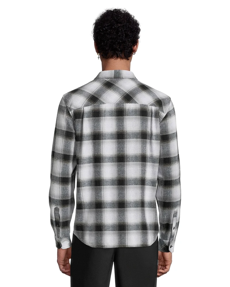 Hurley Men's Santa Cruz Heavyweight Long Sleeve Flannel