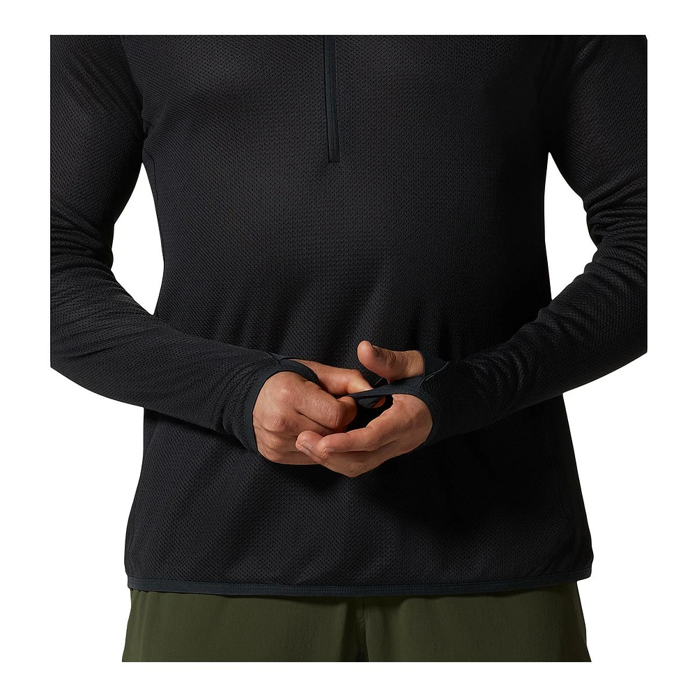 Mountain Hardwear Men's Airmesh 1/4 Zip Top