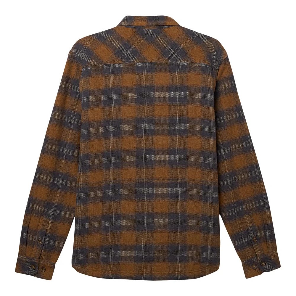 O'Neill Men's Redmond Sherpa Long Sleeve Flannel Shirt