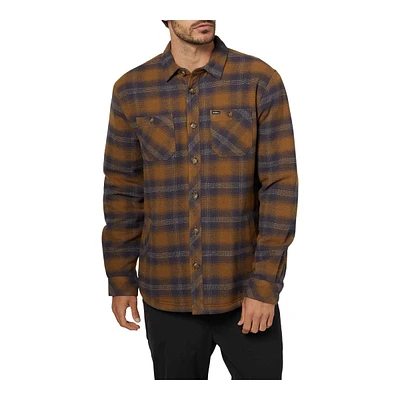 O'Neill Men's Redmond Sherpa Long Sleeve Flannel Shirt