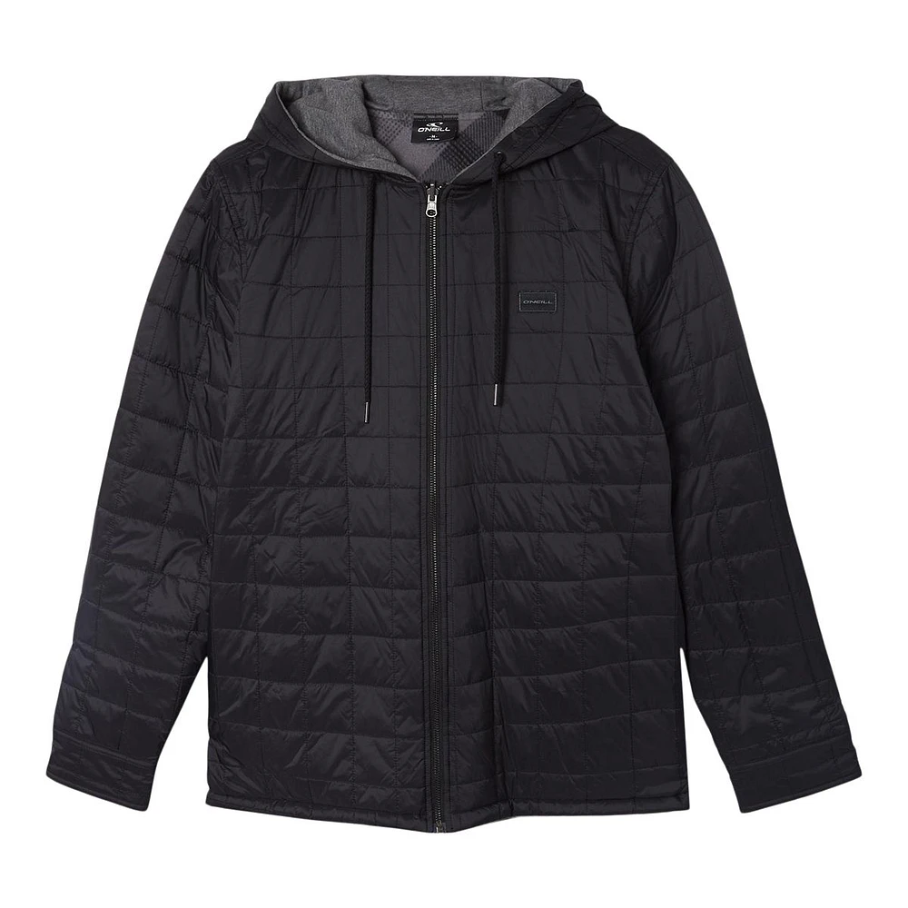 O'Neill Men's Glacier Hood Reversible Jacket