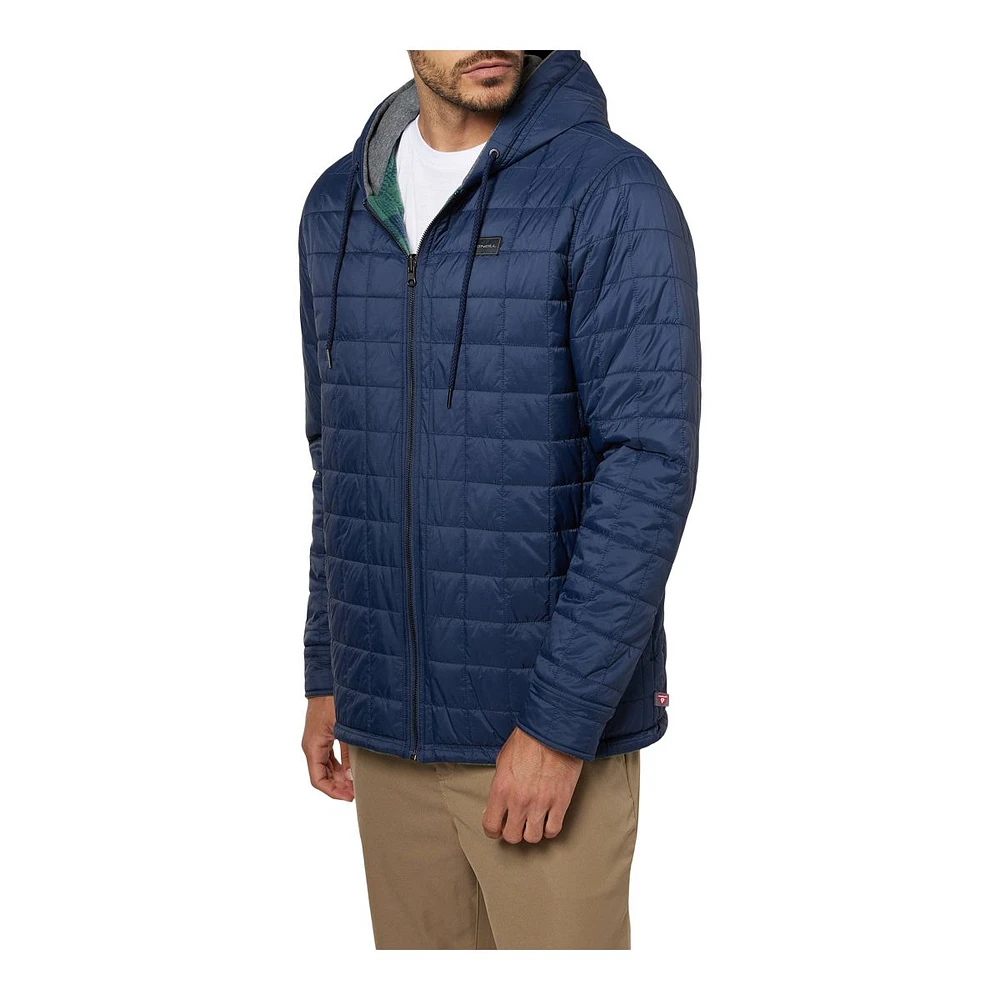 O'Neill Men's Glacier Hood Reversible Jacket