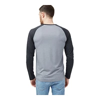 tentree Men's Treeblend Henley Long Sleeve Shirt