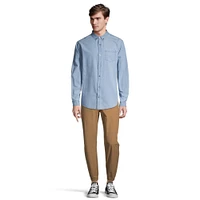 Ripzone Men's Bergen Denim Long Sleeve Shirt