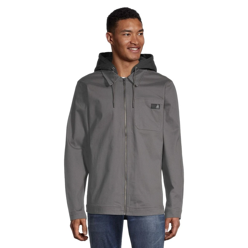 Ripzone Men's Borer Canvas Trucker Jacket