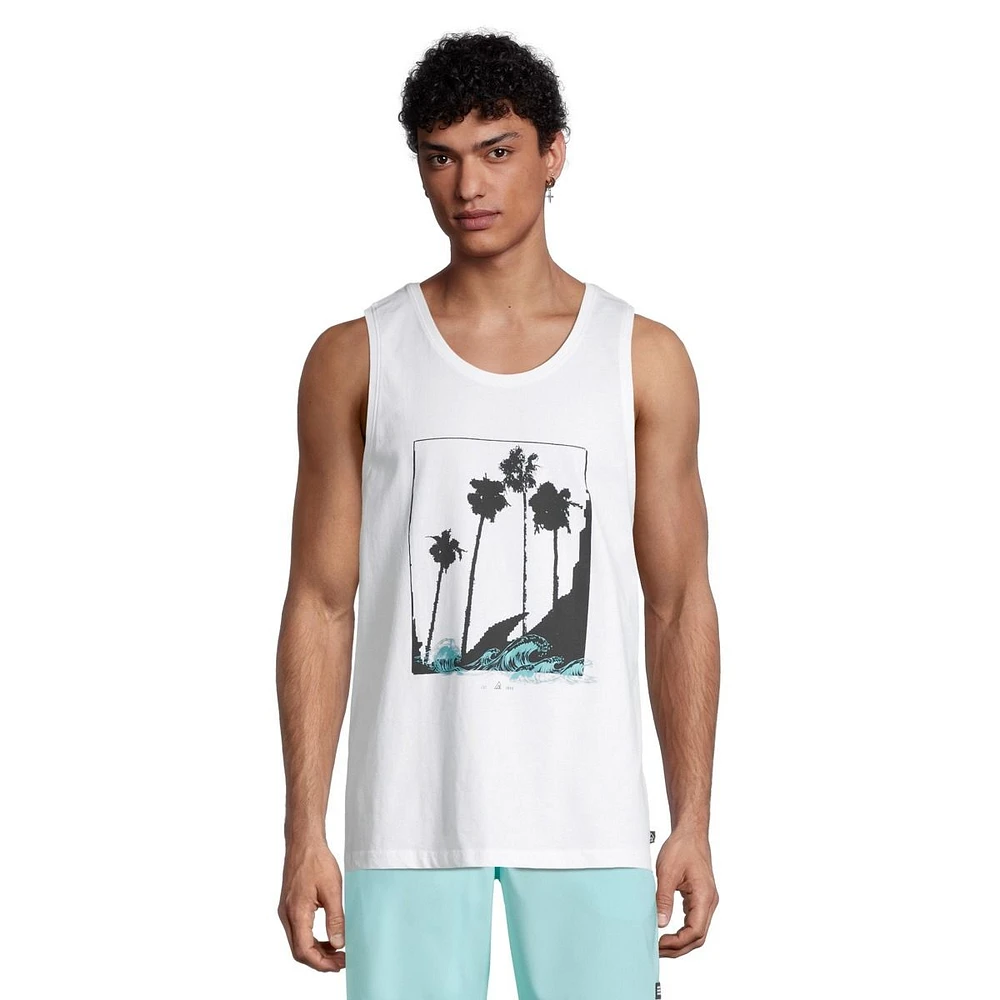 Ripzone Men's Manitou Graphic Tank Top, Lightweight, Sleeveless