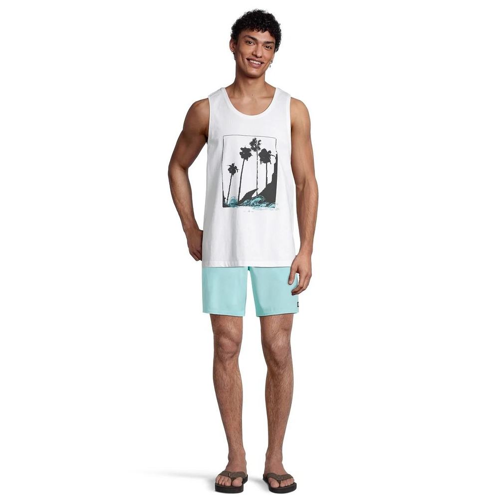 Ripzone Men's Manitou Graphic Tank Top, Lightweight, Sleeveless