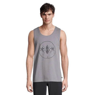 Ripzone Men's Manitou Graphic Tank Top, Lightweight, Sleeveless