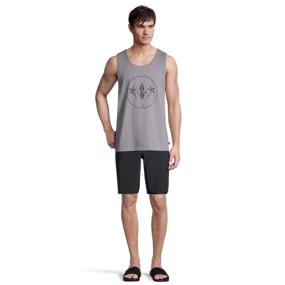 Ripzone Men's Manitou Graphic Tank Top, Lightweight, Sleeveless