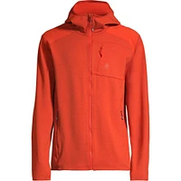 Woods Men's McKale Tech Full Zip Hoodie, Wool Blend, Moisture-Wicking