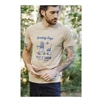 tentree Men's Smokey Says T Shirt