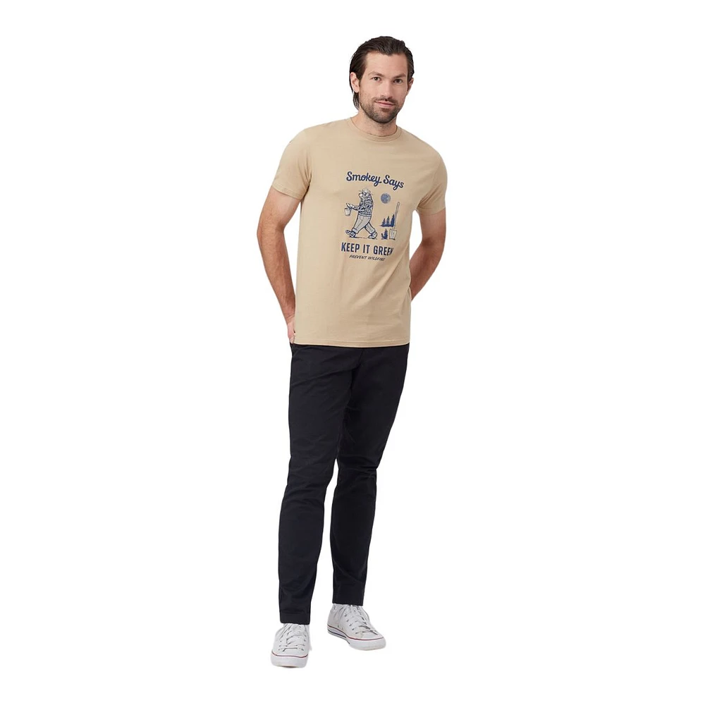 tentree Men's Smokey Says T Shirt