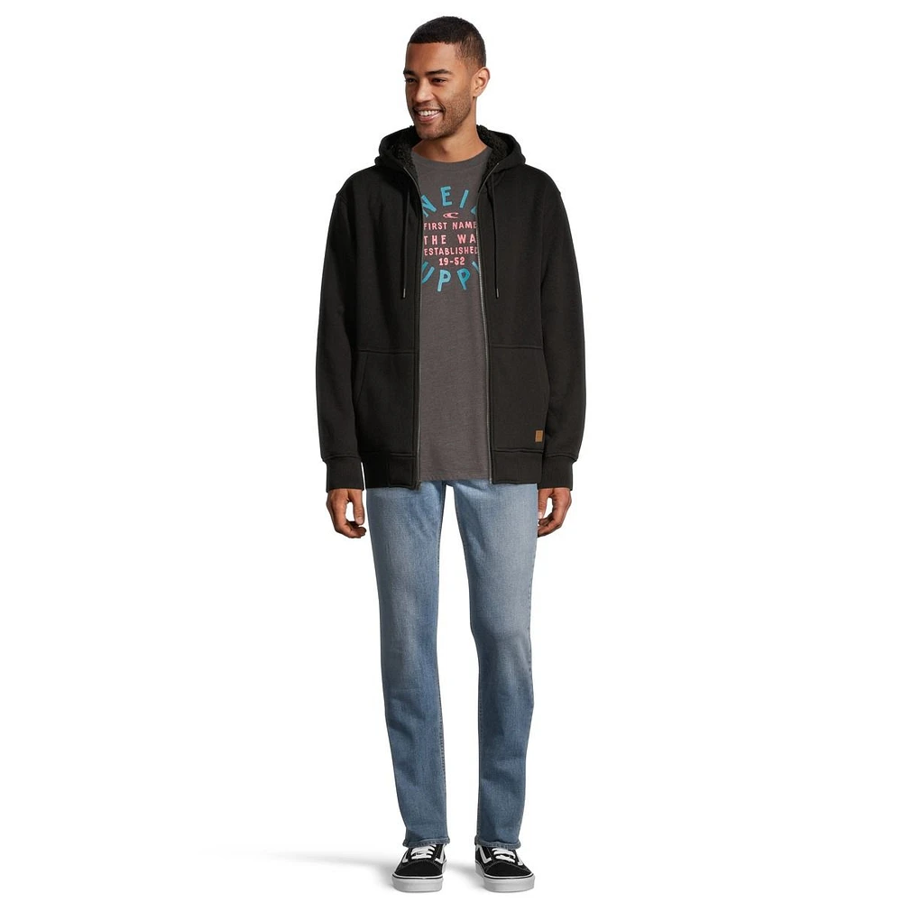 O'Neill Men's Costner Sherpa Full Zip Hoodie