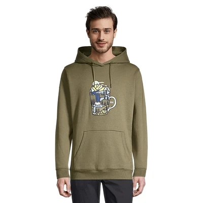 Helly Hansen Men's FDF Pullover Hoodie, Organic Cotton, Kangaroo Pocket