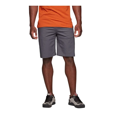 Black Diamond Men's Terrain 10-in Organic Cotton Shorts, Relaxed Fit