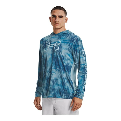 Under Armour Men's Iso-Chill Shorebreak Camo Pullover Training Hoodie, UPF 50+