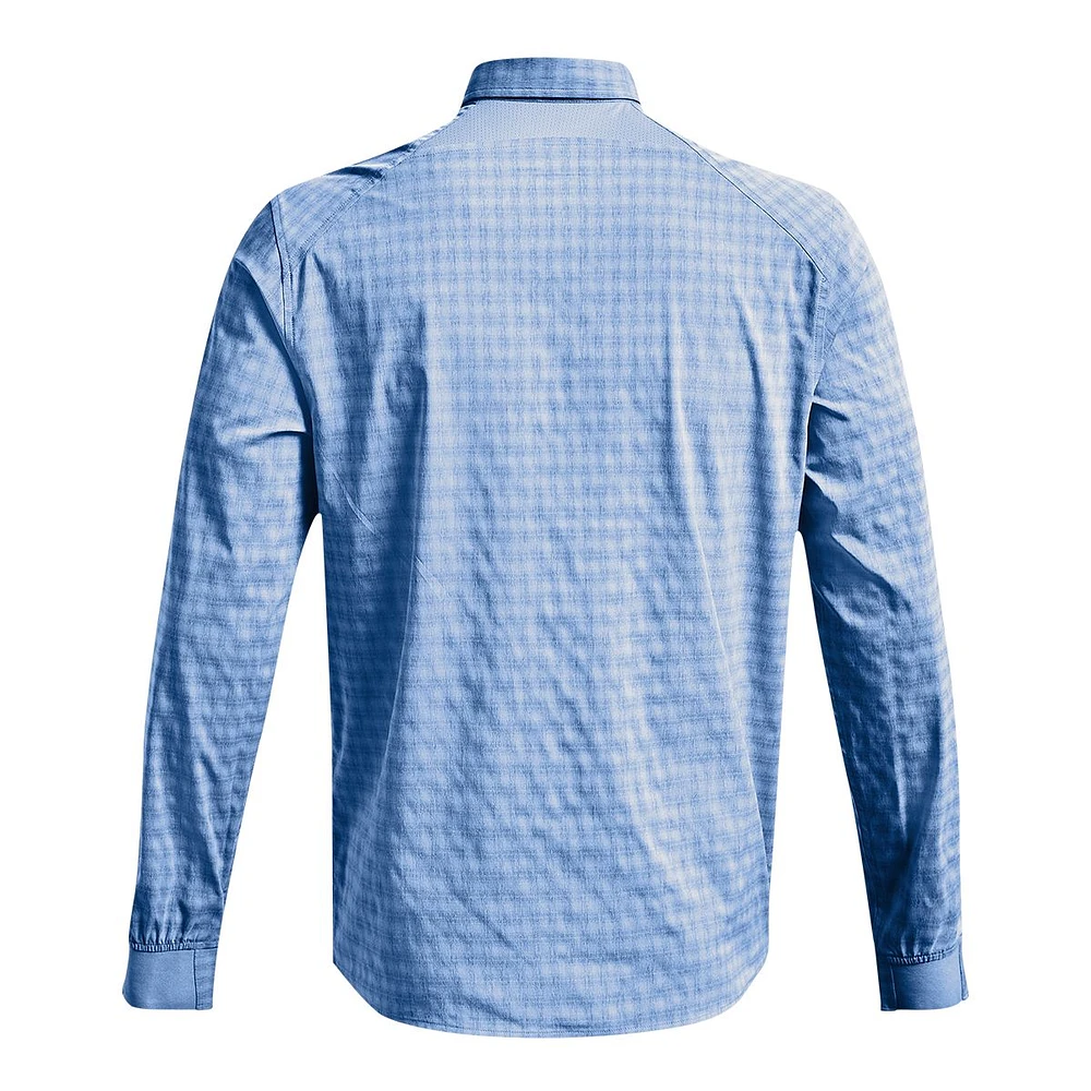 Under Armour Men's Drift Tide 2.0 Plaid Long Sleeve Shirt