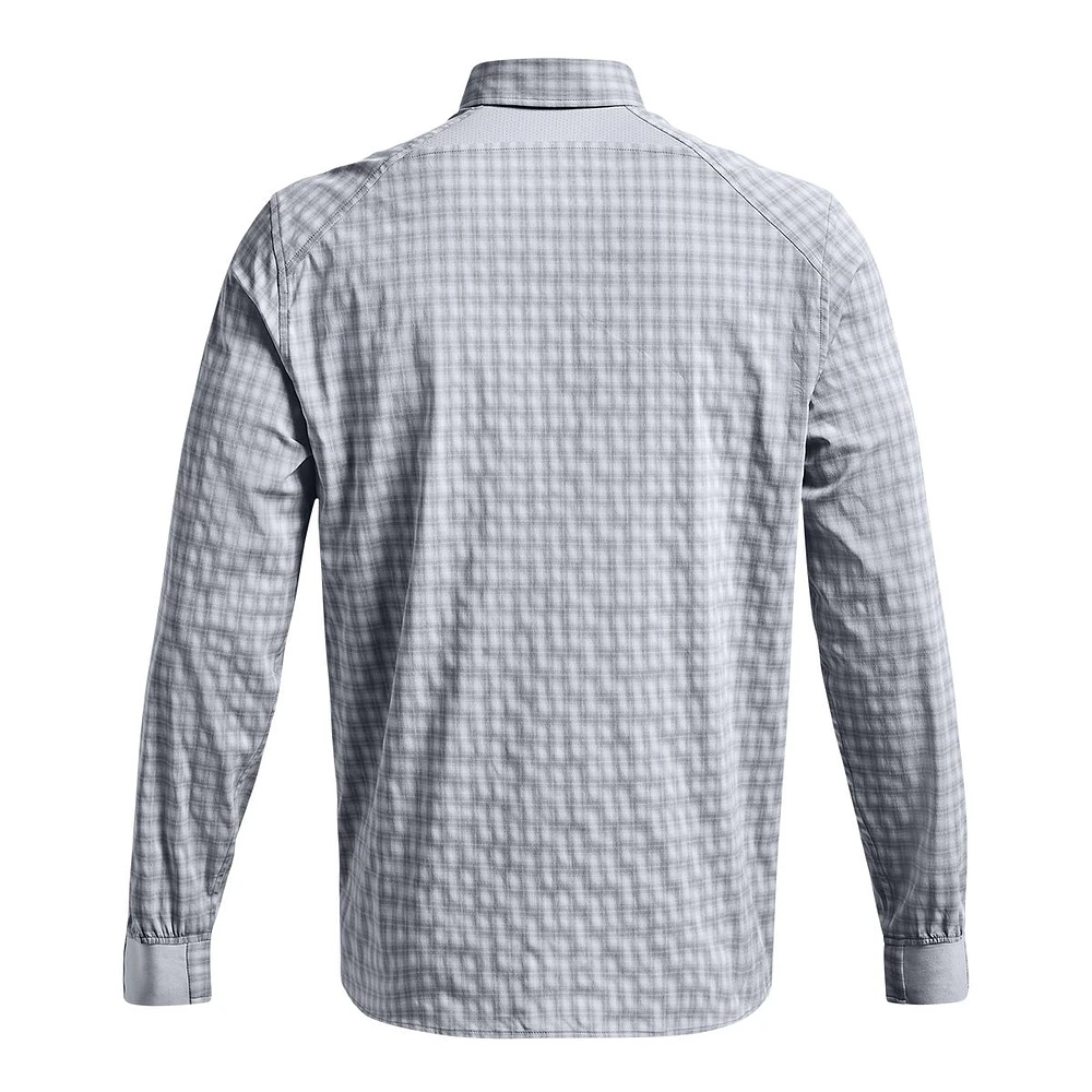 Under Armour Men's Drift Tide 2.0 Plaid Long Sleeve Shirt