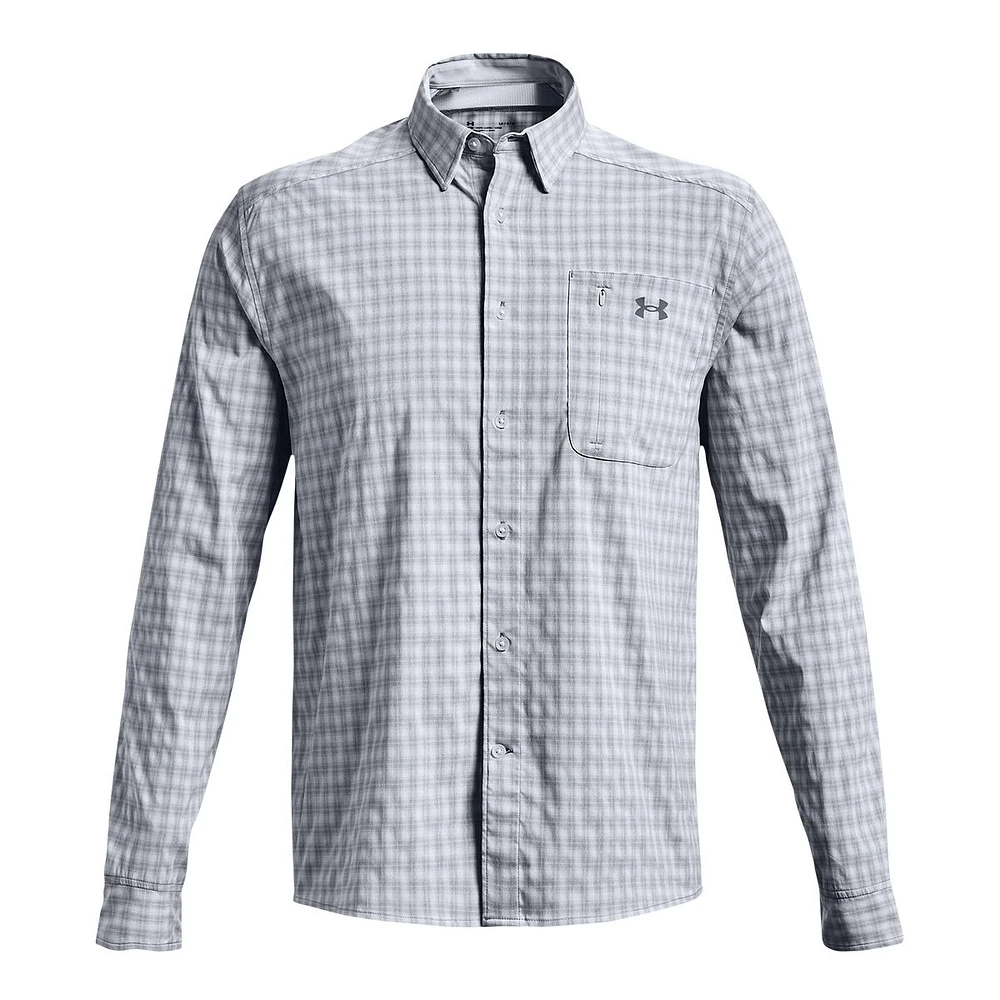 Under Armour Men's Drift Tide 2.0 Plaid Long Sleeve Shirt