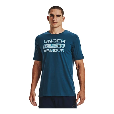 Under Armour Men's Stacked Logo Fill T Shirt