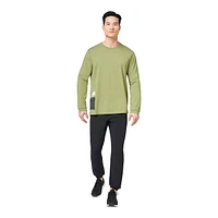 FWD Men's Free Pima T Shirt, Long Sleeve, Crew Neck, Cotton, Pocket