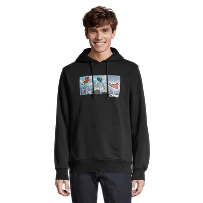 Converse Men's Comic Graphic Pullover Hoodie