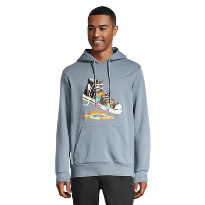 Converse Men's Paint Drip Graphic Pullover Hoodie