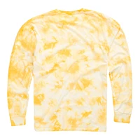 Vans Men's Easy Box T Shirt, Long Sleeve, Crew Neck, Cotton, Tie Dye